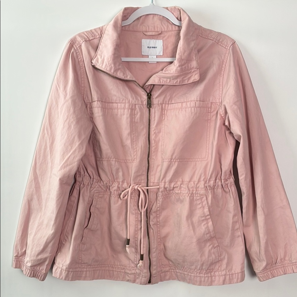 Old Navy Women's Light Pink Utility Jacket